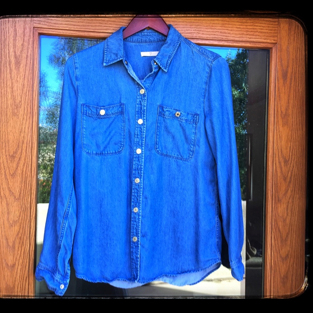 7 For All Mankind long sleeved denim shirt